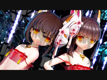【MMDアズールレーン】長門ちゃんと陸奥ちゃんに「Hand in Hand」を踊ってもらいました【らぶ式】