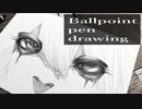 【ボールペン画メイキング】魔女 - その19 -【Ballpoint pen drawing】
