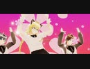 無音投稿お知らせ＊YouTube本編見てねオリキャラMMD(リズ女装、リン、ギン)自作モデル＊しゅごキャラOPだった曲＊こころのたまご(Buono!様)VRMLiveViewer ＊VRoid_MMD