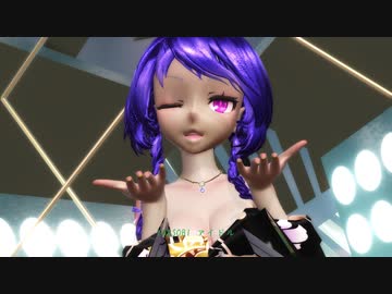 【MMD】【231008】アイドル Tda式 紫音美菜 kimono style