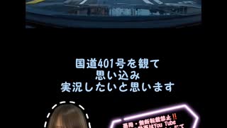 車載動画観て思い込み実況「国道401号」