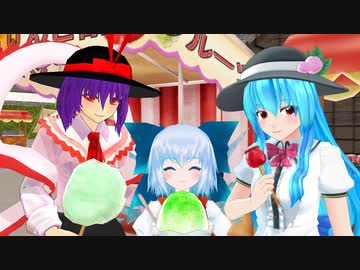 【東方MMD】天子と天使のなつやすみ