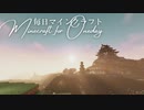 毎日マインクラフト - Day1341 外塀の石を積む9