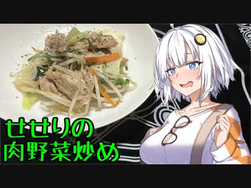 「せせりの肉野菜炒め」 あかりさんの無益な情報3【ソフトウェアトークキッチン】