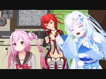 【MMD】姉妹でeverybodyを踊る雪さん