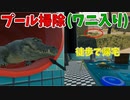 アメリカではこれが普通の景色だぜ!【POOL CLEANING simulator】#5