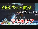 【ARKゆっくり解説】ペット耐久ランキング