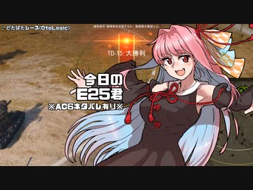 [WoT]今日のE25君[日記]