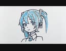 初音ミクの描き方！ボーカロイド