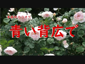 青い背広で