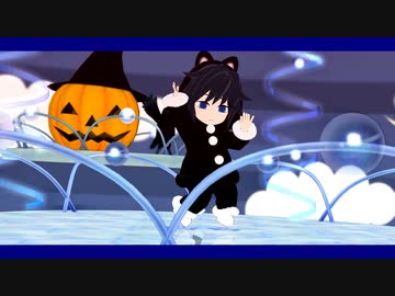 【鬼滅のMMD】黒猫風ぎゆサンタで『君色に染まる』