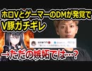ホロライブファンのプロゲーマー、ホロメンとのDMがバレてV豚にキレられる→ただの嫉妬では…？