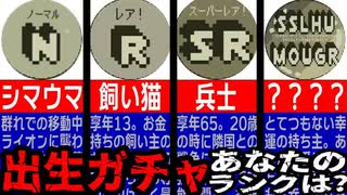 【あなたの人生は何ランク？】めちゃくちゃ考えさせられる深いゲーム『出生ガチャ』