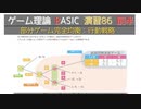 ゲーム理論 BASIC 演習86 前半 -部分ゲーム完全均衡：行動戦略-