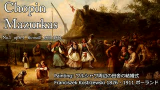 【作業用BGM】ショパン マズルカ全集　( ピリオド楽器 Graf 1826 A=425.5Hz版 )
