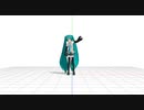 手を振る反転　MMDモーション配布