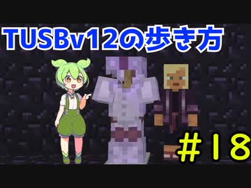 【Minecraft】TUSBv12の歩き方＃18【VOICEVOX実況】