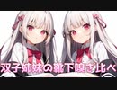 【足フェチ】双子ロリ姉妹の靴下嗅ぎ比べ♡【匂い/臭いフェチ】