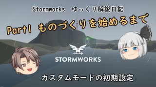 【Stormworks】ゆっくり解説日記 Part1 ものづくりを始めるまで