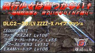 【地球防衛軍6】飛行少女は傷つかない✞　DLC2-38： LV ZZZZ-X ハイブ ラッシュ【ＷＤいきなりＩＮＦ縛り】