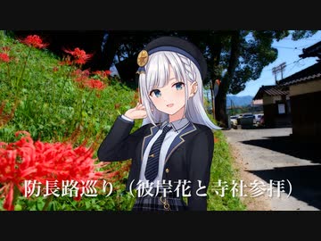 Voicepeak防長路巡り【日帰り旅行祭2023】彼岸花詣〜【彼岸花と寺社参拝と名月と】初稿　山口県岩国市、柳井市、田布施町　