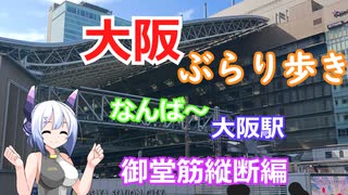 大阪ぶらり歩き・なんば～大阪駅　御堂筋縦断編