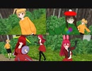 【オリキャラMMD 少年少女大戦】花に風【森のシンセ隊】