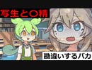 写生とを射精とかんちがいするずんだもん