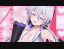 【おっぱいMMD】爆乳な弱音ハクさんでどりーみんチュチュ