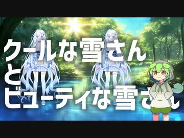 クールな雪さんとビューティな雪さん、どっちが良い？