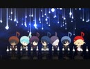 【MMD刀剣乱舞】おさんぽ男士（音符帽子さん）によるハンドベル【第3回MMD廃】