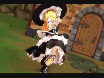 【東方MMD】霧雨魔理沙でドーナツホール【テストⅡ 1080P】