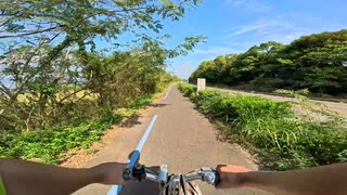 自転車車載動画：湖岸新浜→ai彩広場