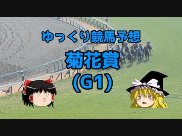 【競馬予想】回収率59％ゆっくりの菊花賞予想【ゆっくり実況】