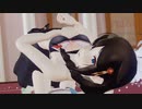 口にもペニスを入れられているので、「ふふぁふふぁ」としか聞こえない♡時雨