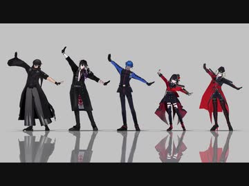 【MMD刀剣乱舞】ムーンライト伝説【八丁・石田・実休・京極・孫六】