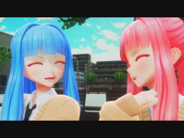 【第3回MMD廃】【NEUTRINO】花の塔を歌ってもらった【琴葉姉妹】