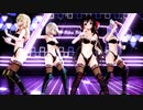 【東方MMD】東方の４人で「妄想疾患■ガール」1080P