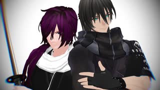 【MMD刀剣乱舞】孫六と一君でELECT【MMD薄桜鬼】