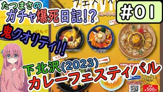 【カプセルトイ】ガチャ爆死日記01・下北沢カレーフェスティバル2023、現地限定ガチャ！【ガチャ】