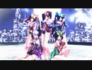 【MMD】 気まぐれメルシィ Tda式 テト ミク ハク ネル グミ