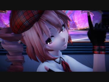 「MMD】Tda式改変テトで『アイドル』English Ver.