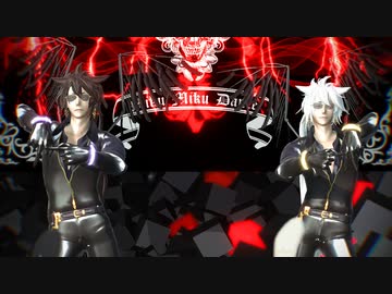 【MMD刀剣乱舞】　INTERGALACTIA　【小狐丸 白&黒】