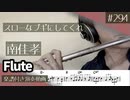 南佳孝「スローなブギにしてくれ」をフルートで演奏 楽譜 コード 付き演奏動画