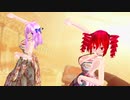 【MMD】100%【重音テト　闇音レンリ】