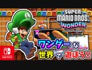 ちょっとひといき？最初のパレスを解放するべく、ワンダーなコースをめぐろう！（W1 ドカンロック平原編）part7【スーパーマリオブラザーズ ワンダー】