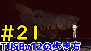 【Minecraft】TUSBv12の歩き方＃21【VOICEVOX実況】