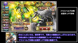 【花騎士】フラスベルグ決戦・全箇所統一1PTクリア