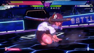 相撲娘が行く！　スト６アバター対戦録　46　~ロリくノ一～