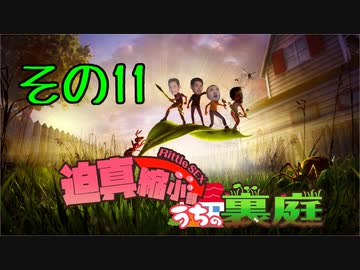 迫真縮小部、家の裏庭その11